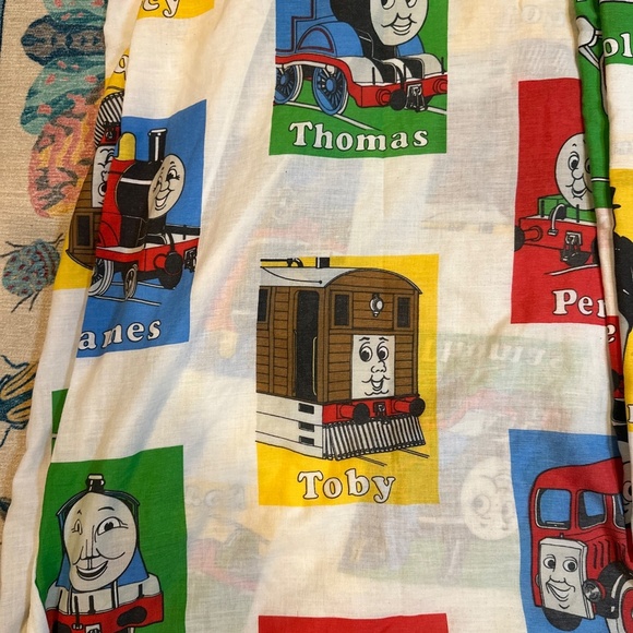 90s Thomas the train bedding set - Picture 7 of 8